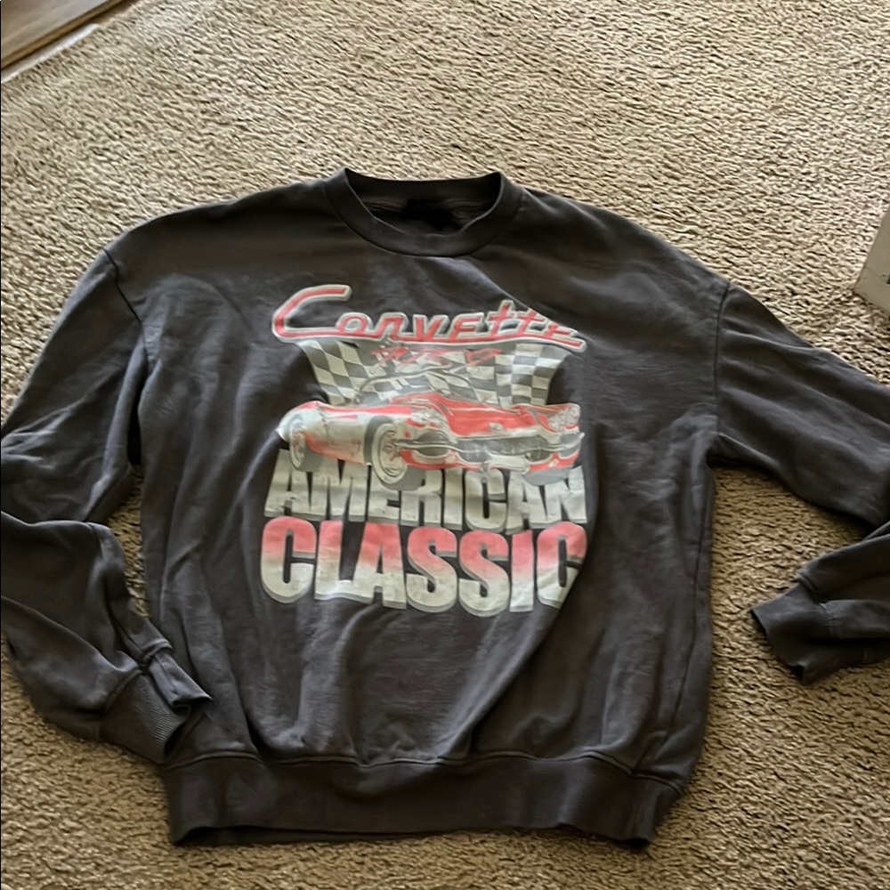 Chemistry Gray Graphic Sweatshirt